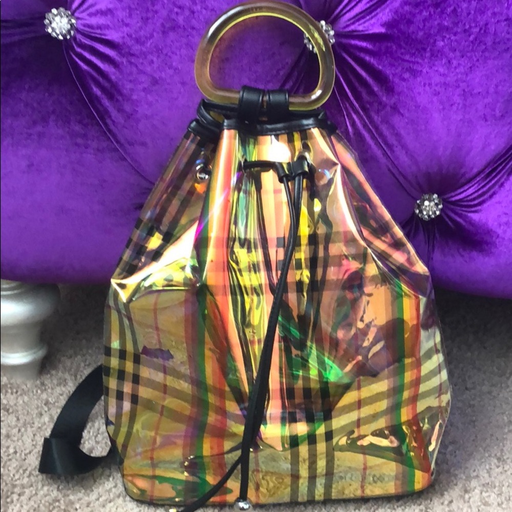 Iridescent Back pack bag✨